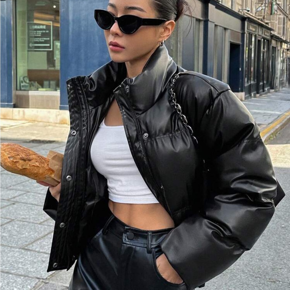 Puffer Button Jacket ❤️ - Picture 2 of 6